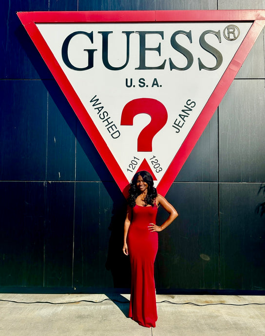 GUESS Headquarters, Christmas Market & Black Stationery Gift Shop!