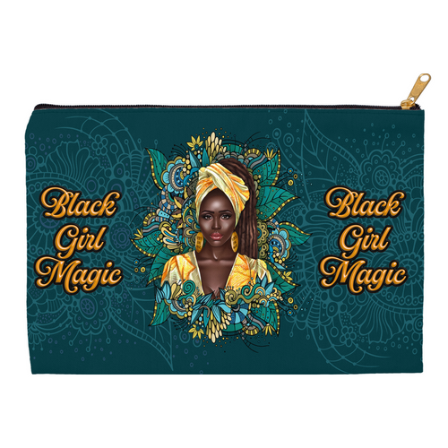 Black Girl Magic Glow - African American Woman - Accessory Bag