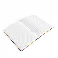 Load image into Gallery viewer, Heart Black is Beautiful Ruled Line Hardcover Journal Inside