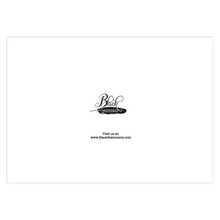 Load image into Gallery viewer, Sunflower Glow - Sending You Pure Sunshine! - Black Card Shop (Horizontal) Back