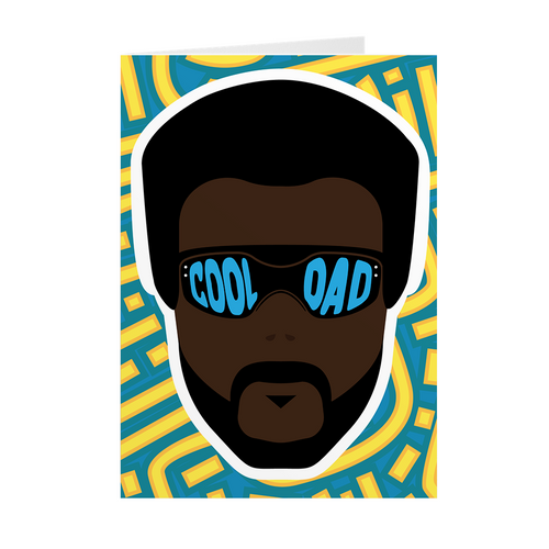Cool Dad - African American Man - Father's Day Card