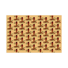 Load image into Gallery viewer, African American Woman Manifesting - Gift Wrapping Paper Roll