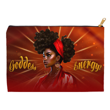 Load image into Gallery viewer, Goddess Energy- African American Woman - Accessory Bag 2