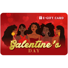 Load image into Gallery viewer, Black Stationery Galentine's E-Gift Card 01