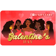 Load image into Gallery viewer, Black Stationery Galentine's E-Gift Card 02