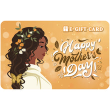 Load image into Gallery viewer, Black Stationery Happy Mother's Day E-Gift Card