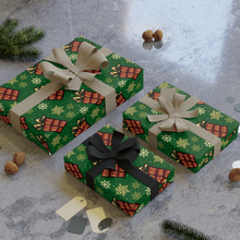 Load image into Gallery viewer, Family Friends Love Health Hope Faith - Gift Wrap Paper Roll 3pcs Sample
