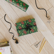 Load image into Gallery viewer, Family Friends Love Health Hope Faith - Gift Wrap Paper Roll Zoom Out Sample