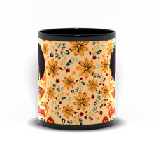 Load image into Gallery viewer, Going Places - Glam African American Woman - Black Coffee Mug 3