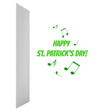 Load image into Gallery viewer, Let's Shamrock & Roll - 2 African-American Women Singing - Greeting Card Inside Right Side