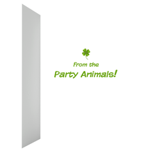 Load image into Gallery viewer, Cat and Dog - Animals - St. Patrick's Day Greeting Card Inside Right Side