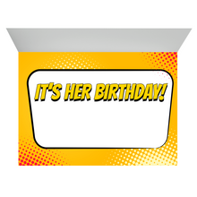 Load image into Gallery viewer, All Hail The Queen - African-American Woman Birthday - Greeting Card Inside Lower Part with Print