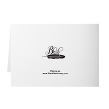Load image into Gallery viewer, Shhh It's Somebody's Birthday - African-American Woman Birthday - Greeting Card Back