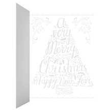 Load image into Gallery viewer, A Merry Christmas - Tree - Christmas Greeting Card Inside Right Side