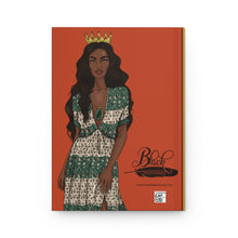 Load image into Gallery viewer, Intuition - African American Princess Hardcover Journal Back