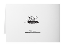 Load image into Gallery viewer, Heart Black Love - African American Valentine's Day Card Back