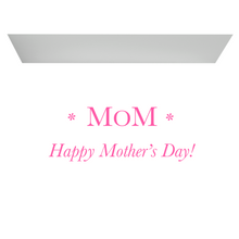 Load image into Gallery viewer, Heart & Roses - MOM - Happy Mother's Day Greeting Card Inside Lower Part