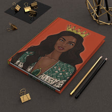 Load image into Gallery viewer, Intuition - African American Princess Hardcover Journal Sample with Background