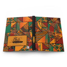 Load image into Gallery viewer, African Print - Hardcover Journal Front & Back