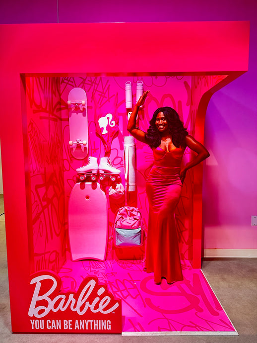 Life-Size Dolls: Black Stationery Visits World of Barbie in Santa Monica, CA!