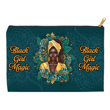 Load image into Gallery viewer, Black Girl Magic Glow - African American Woman - Accessory Bag