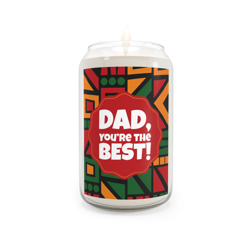 Dad You're the Best! Scented Candle - 13.75oz | Perfect Gift for Father's Day