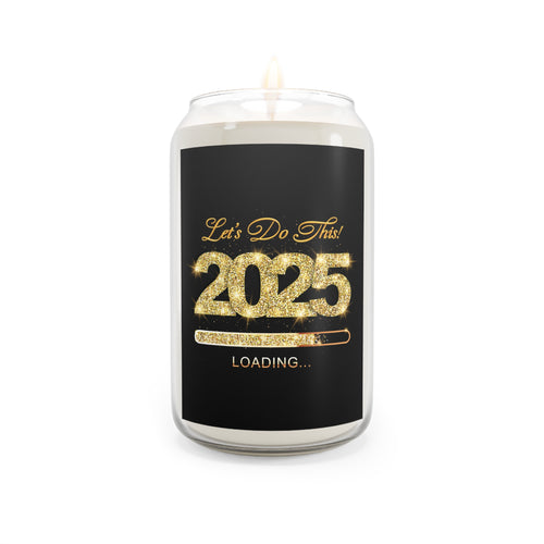 Let's Do This 2025 Loading - Happy New Year Scented Candle, 13.75oz