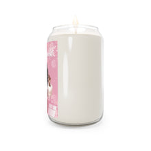 Load image into Gallery viewer, African American Woman Snowflakes &amp; Gifts Merry Christmas Scented Soy Candle