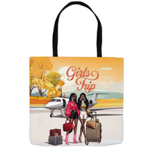 Load image into Gallery viewer, Best Friends Girls Trip - African American Women Travel - Tote Bag