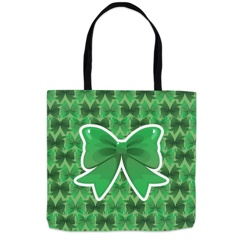 Green Ribbon Tote Bag (1)