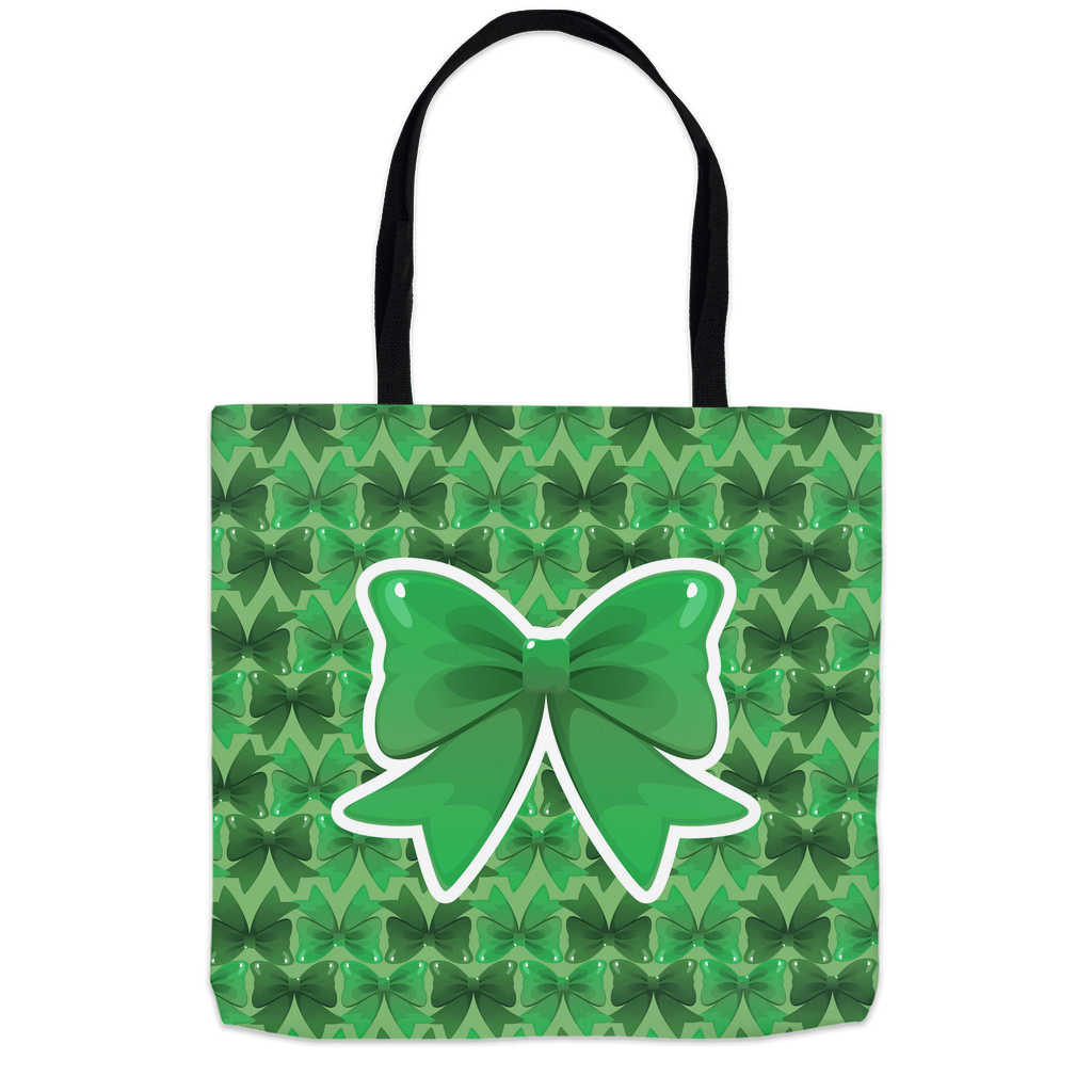 Green Ribbon Tote Bag (2)