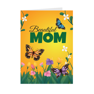 Butterfly Mother's Day Glow - Beautiful Mom - Uplifting Greeting Cards