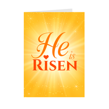 Load image into Gallery viewer, He Is Risen - Happy Easter Greeting Card Shop Front