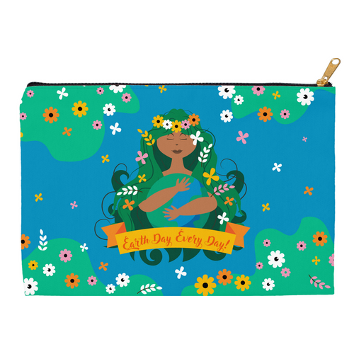 Floral World Love - Every Day Happy Earth Day Accessory Bag (1)