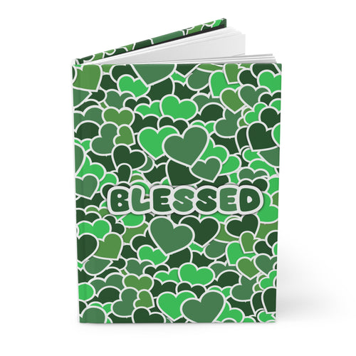 Blessed Heart Hardcover Journal Front