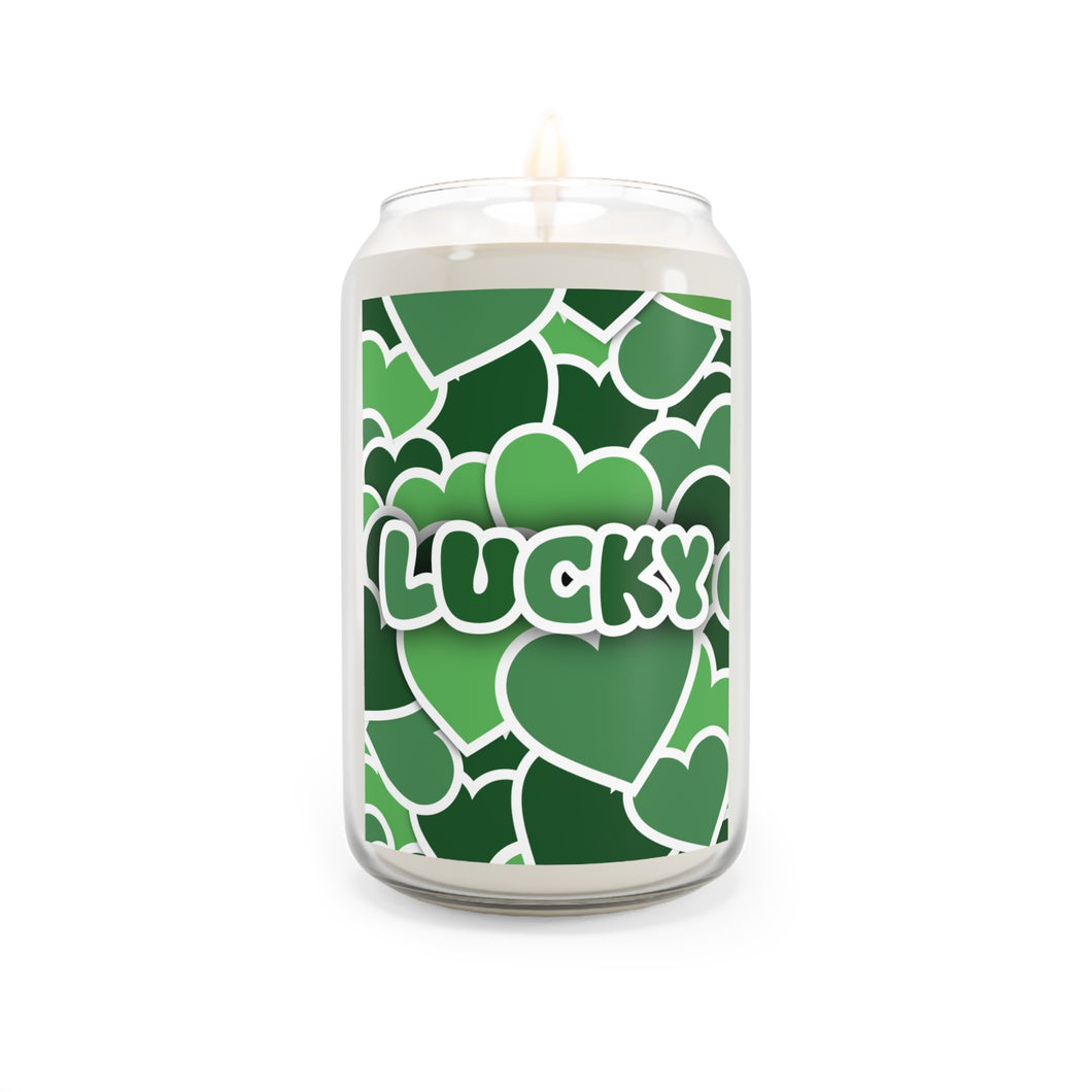 Lucky Heart Black Stationery Scented Candle, 13.75 oz (1)