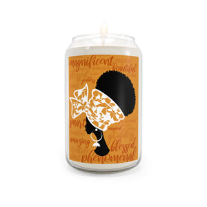 Afro Words Scented Candle, 13.75oz
