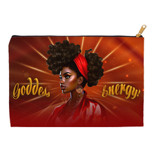 Load image into Gallery viewer, Goddess Energy- African American Woman - Accessory Bag