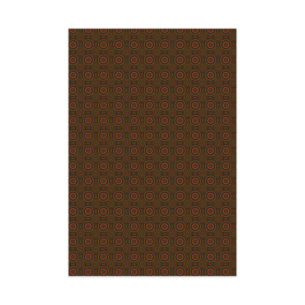 Celebrate Each Day - Abstract Special Occasion Gift Wrapping Paper Roll - Front View