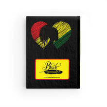 Load image into Gallery viewer, Africa Smart Confident Blessed - Black Woman - Ruled Line Hardcover Journal Back