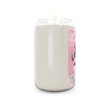 Load image into Gallery viewer, African American Woman Snowflakes &amp; Gifts Merry Christmas Scented Soy Candle mock up right side