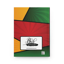 Load image into Gallery viewer, African Pride Hardcover Journal — Afrocentric Design in Red, Green, Black &amp; Gold