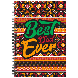 Afrocentric Best Dad Ever Notebook Front 2