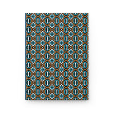 Load image into Gallery viewer, Afrocentric Patterned Hardcover Journal - Perfect for Creative Minds and Gift Giving Front  