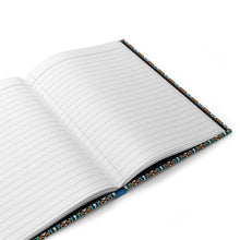 Load image into Gallery viewer, Afrocentric Patterned Hardcover Journal - Perfect for Creative Minds and Gift Giving Inside Opened 