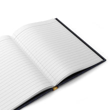 Load image into Gallery viewer, Best Dad Hardcover Journal — Father’s Day Gift Notebook - Blue &amp; Gold