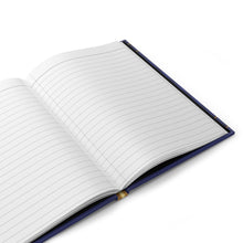 Load image into Gallery viewer, Best Dad Since Day One Hardcover Journal — Father’s Day Gift Notebook - Blue &amp; Gold