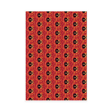 Load image into Gallery viewer, Birthday Crown &amp; Jewelry - African American Woman - Birthday Gift Wrapping Paper Roll - Front View