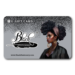 Black Stationery E-Gift Card 02