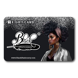 Black Stationery E-Gift Card 04